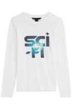 Marc By Marc Jacobs Sci-fi Long Sleeved Cotton Top