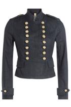 Burberry London Burberry London Denim Jacket With Embossed Buttons - Blue