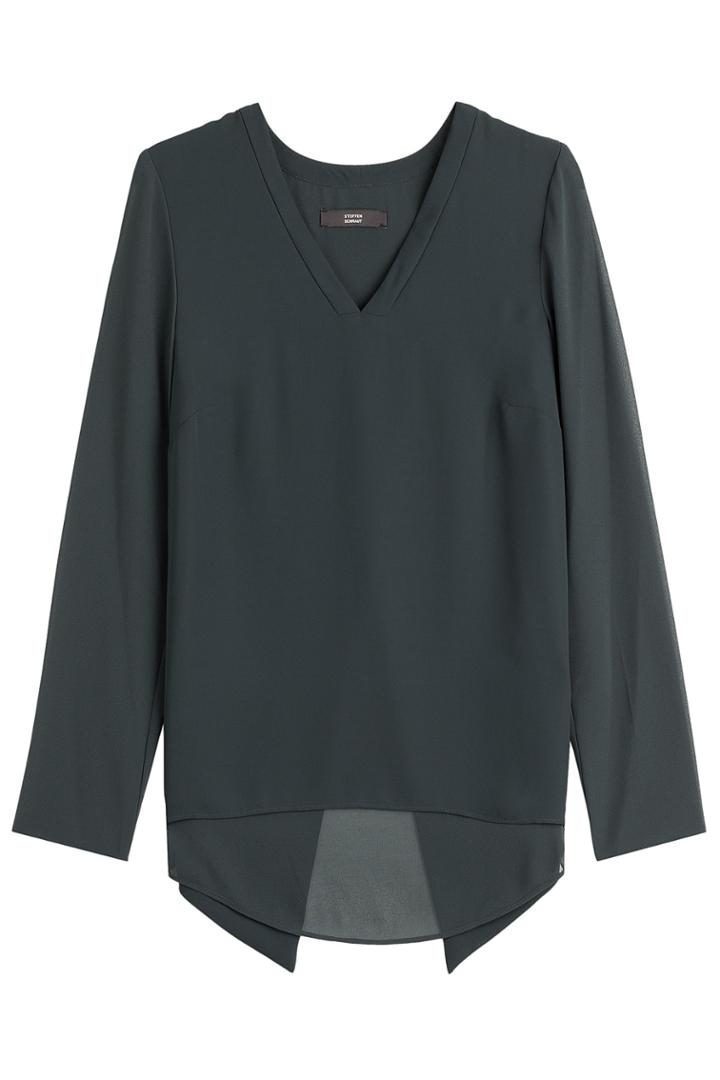 Steffen Schraut Steffen Schraut Park Lane Blouse - Green