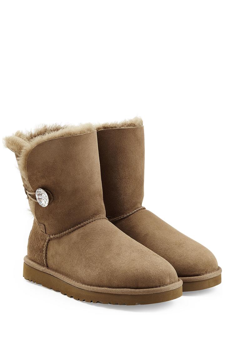 Ugg Australia Ugg Australia Bailey Bling Boots With Swarovski Crystal - Green