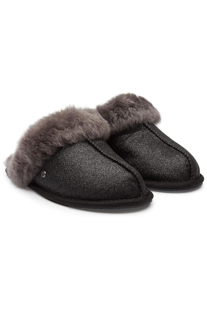 Ugg Ugg Scuffette Sparkle Slippers With Shearling Insole