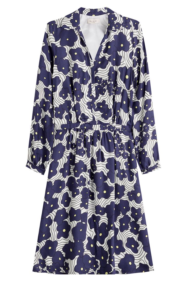 Paul & Joe Paul & Joe Printed Dress With Silk - Florals