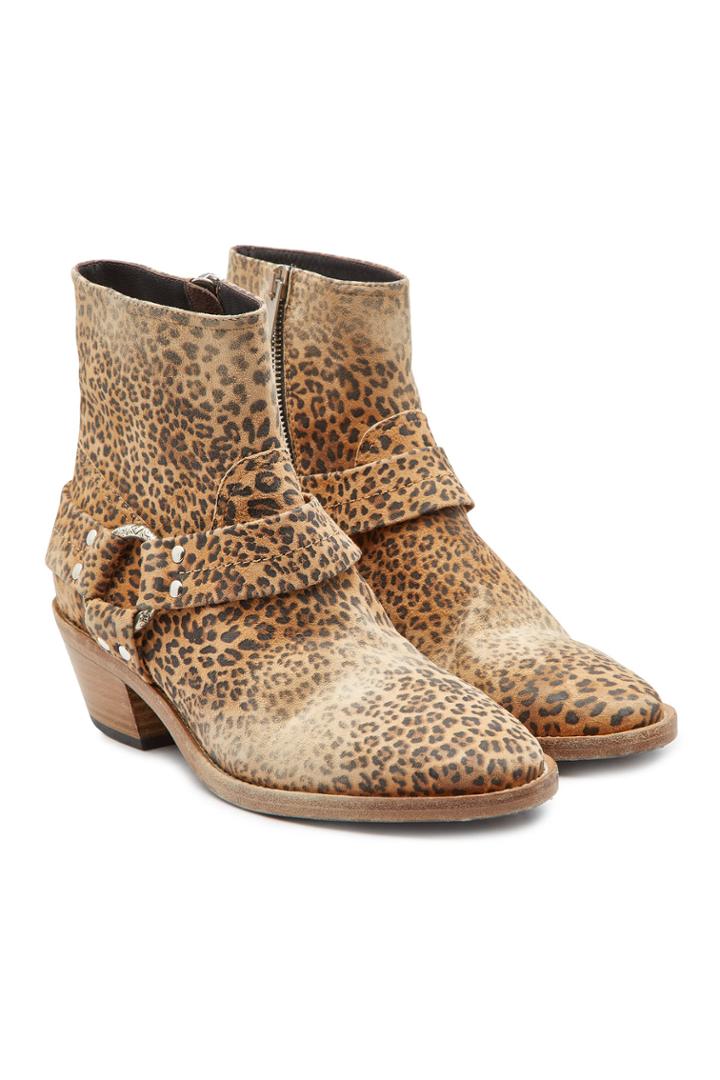 Golden Goose Golden Goose Printed Suede Ankle Boots