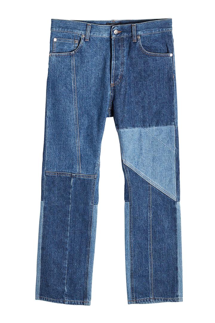 Alexander Mcqueen Alexander Mcqueen Patchwork Jeans