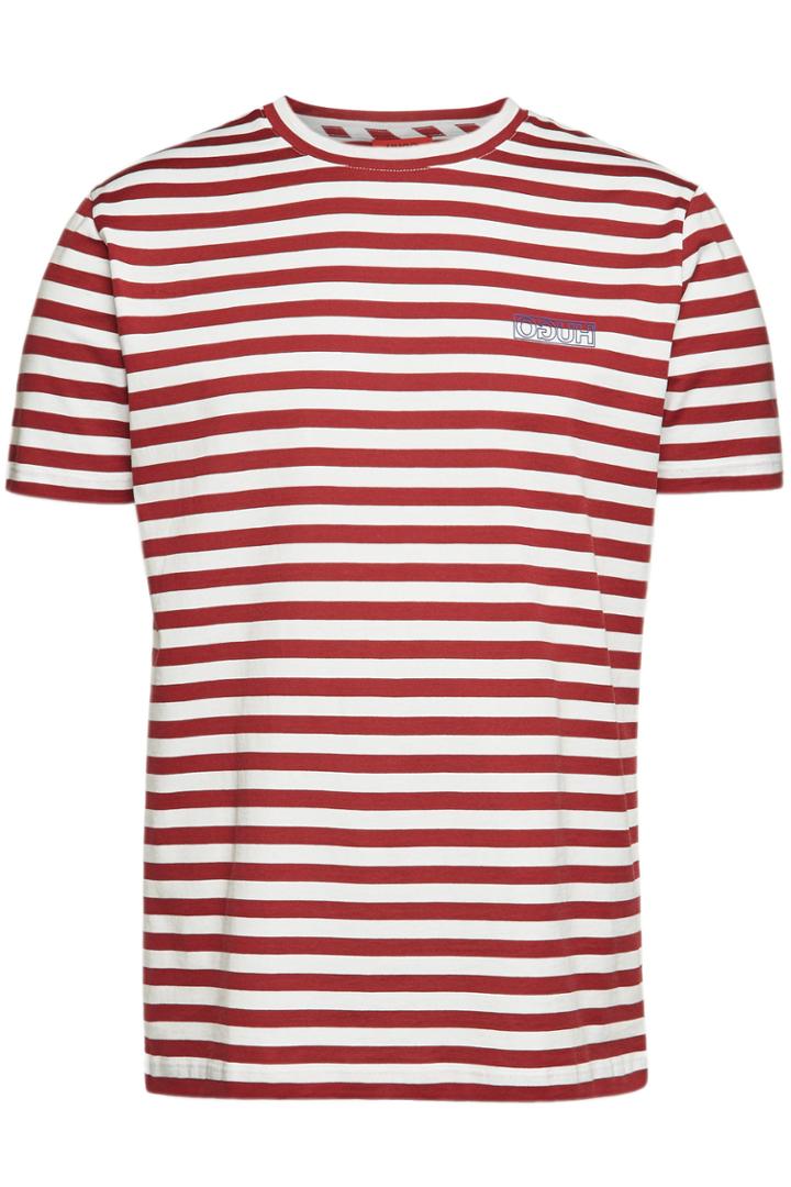 Hugo Hugo Striped Cotton T-shirt
