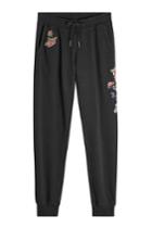 True Religion True Religion Embroidered Cotton Sweatpants