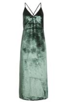 J Brand J Brand Velvet Gown With Silk