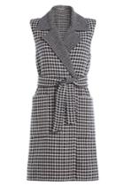 Max Mara Max Mara Reversible Virgin Wool Sleeveless Cardigan