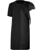 Fendi Crepe Dress With Sheer Side Panel