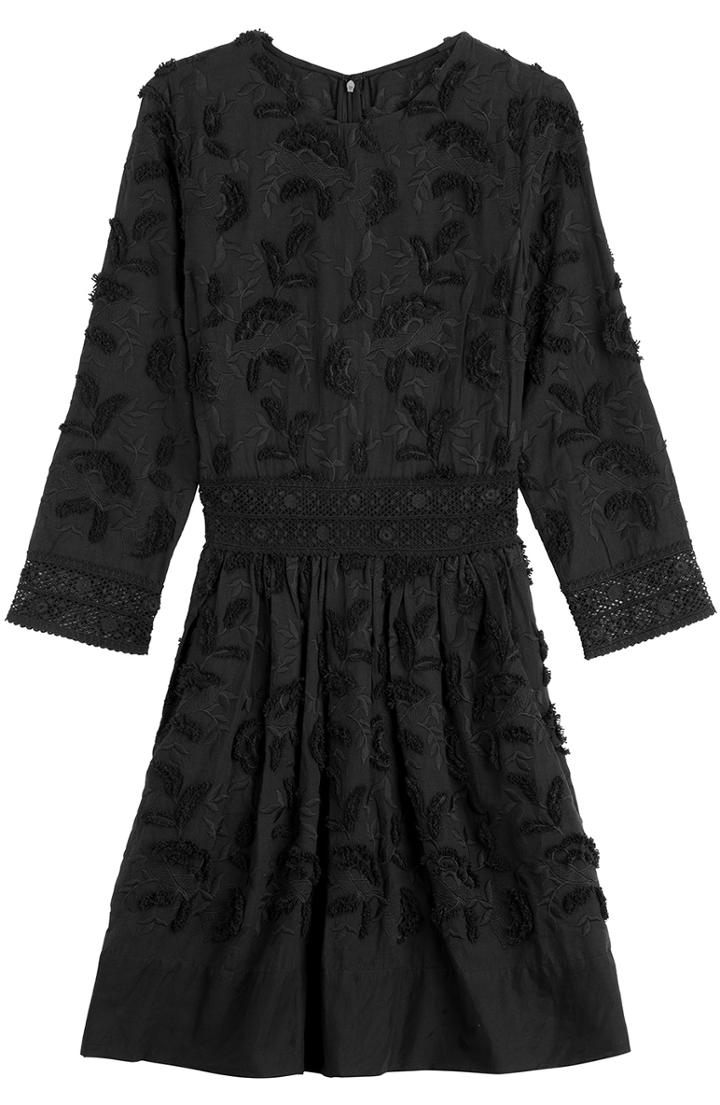 Vanessa Bruno Embroidered Cotton Dress