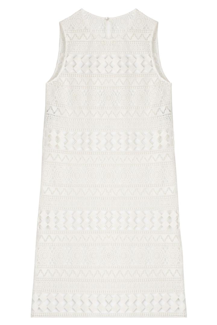 Philosophy Di Lorenzo Serafini Philosophy Di Lorenzo Serafini Crochet Lace Shift - White