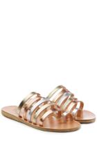 Ancient Greek Sandals Ancient Greek Sandals Metallic Leather Sandals