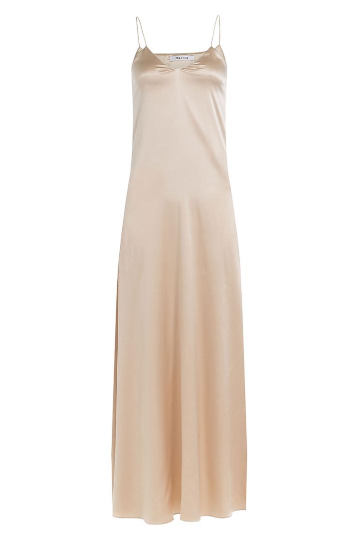 Deitas Deitas Silk Dress - White