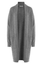 Vince Vince Wool Cardigan With Cashmere - Grey