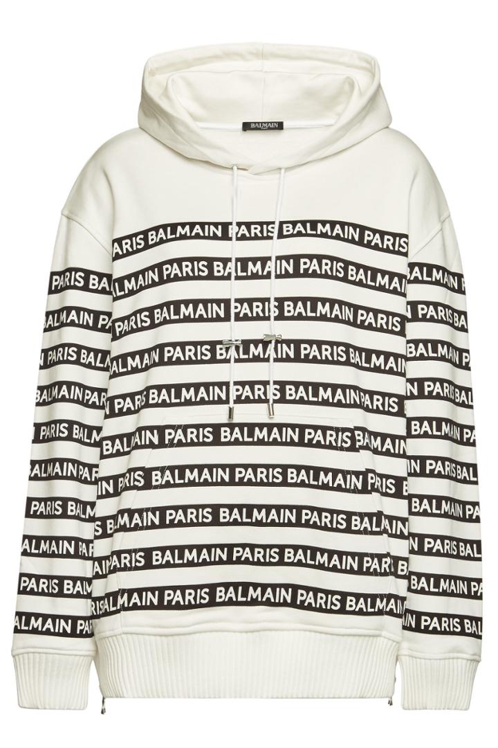 Balmain Balmain Printed Cotton Hoody