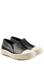 Rick Owens Rick Owens Leather Slip-on Sneakers - Multicolor