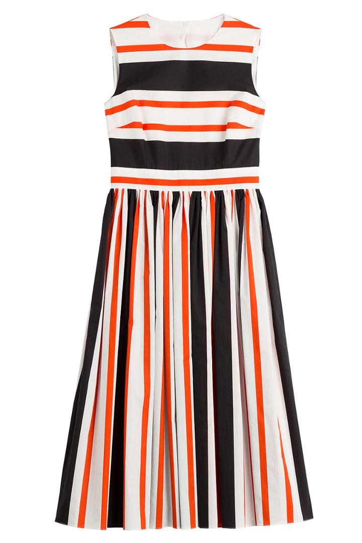 Dolce & Gabbana Dolce & Gabbana Striped Cotton Dress