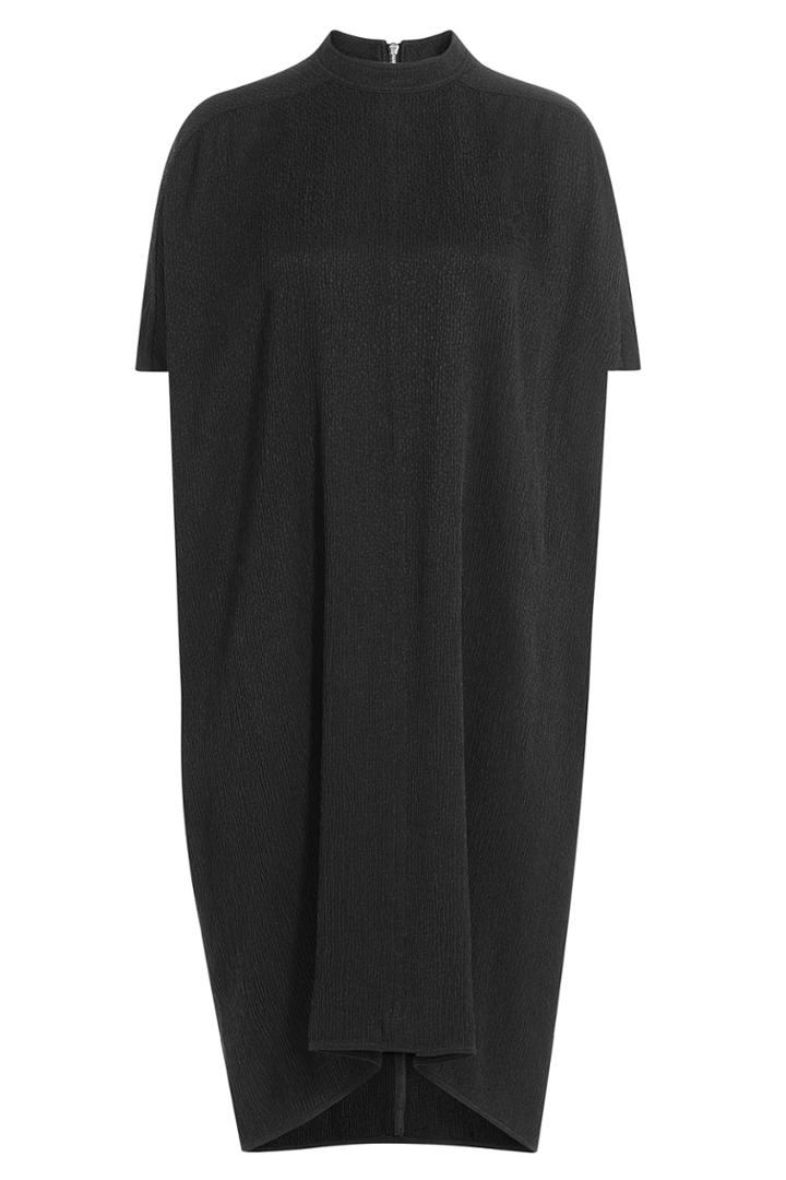 Rick Owens Rick Owens Dress With Silk - Black