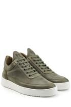 Filling Pieces Filling Pieces Fundament Suede Sneakers