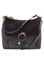 See By Chloé See By Chloé Suede And Leather Shoulder Bag