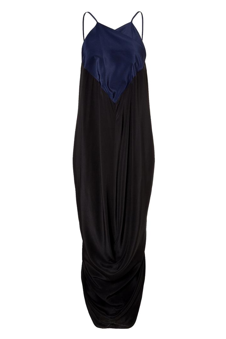J.w. Anderson J.w. Anderson Silk Draped Halter Dress