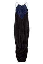 J.w. Anderson J.w. Anderson Silk Draped Halter Dress