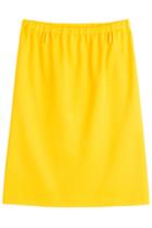 Jil Sander Jil Sander Jersey Skirt - Yellow