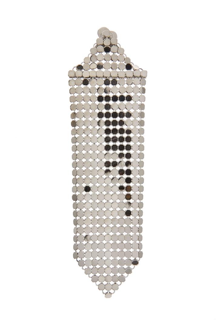 Paco Rabanne Paco Rabanne Aluminium Mesh Earrings