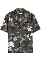 Valentino Valentino Printed Cotton Camouflage Shirt