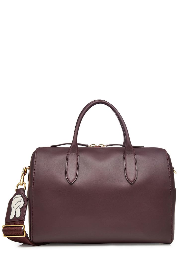 Anya Hindmarch Anya Hindmarch Victory Vere Barrel Leather Tote