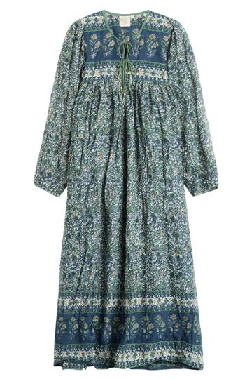 Blue Hippy Blue Hippy Printed Cotton Dress