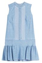 Ermanno Scervino Ermanno Scervino Embroidered Denim Dress