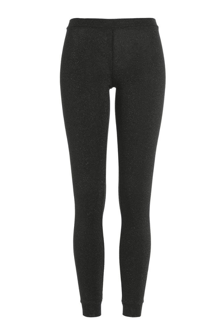 Missoni Missoni Leggings With Metallic Thread - Black