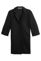 Roland Mouret Roland Mouret Paddintgon Embroidered Coat - Black