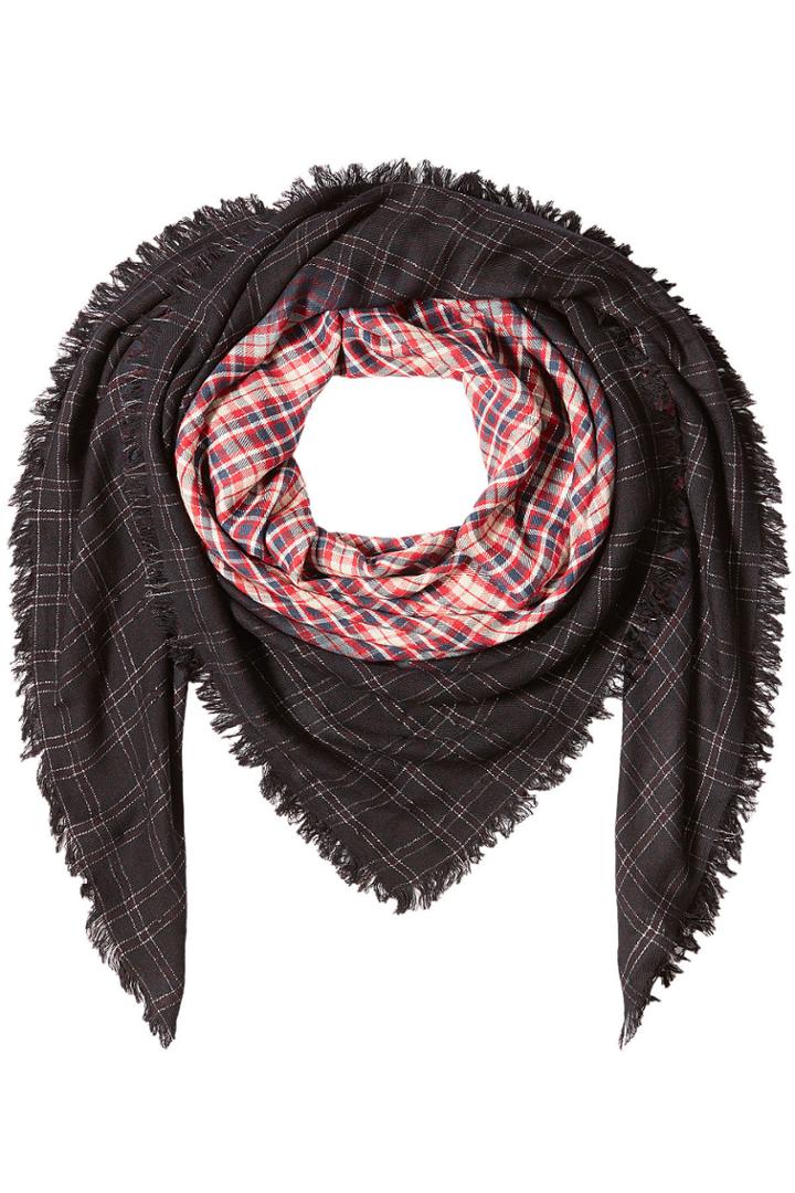 Zadig & Voltaire Zadig & Voltaire Printed Scarf With Metallic Thread