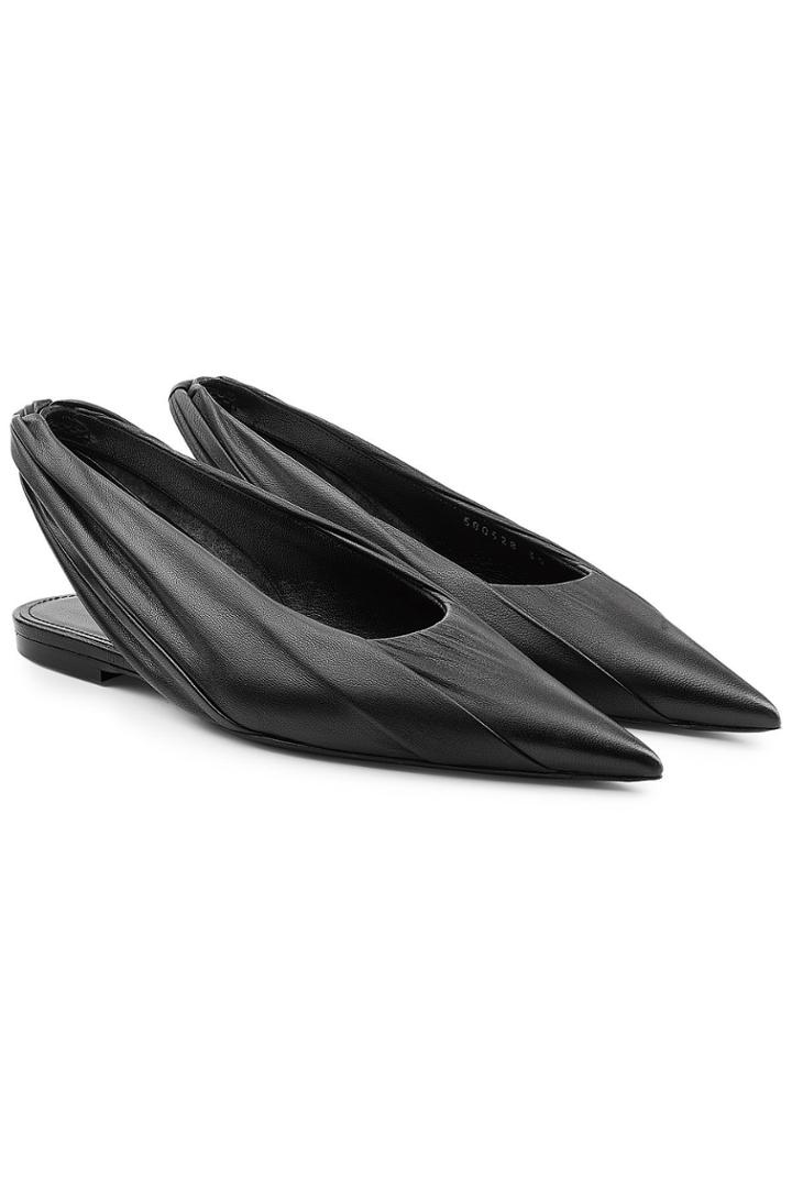 Balenciaga Balenciaga Leather Slingbacks