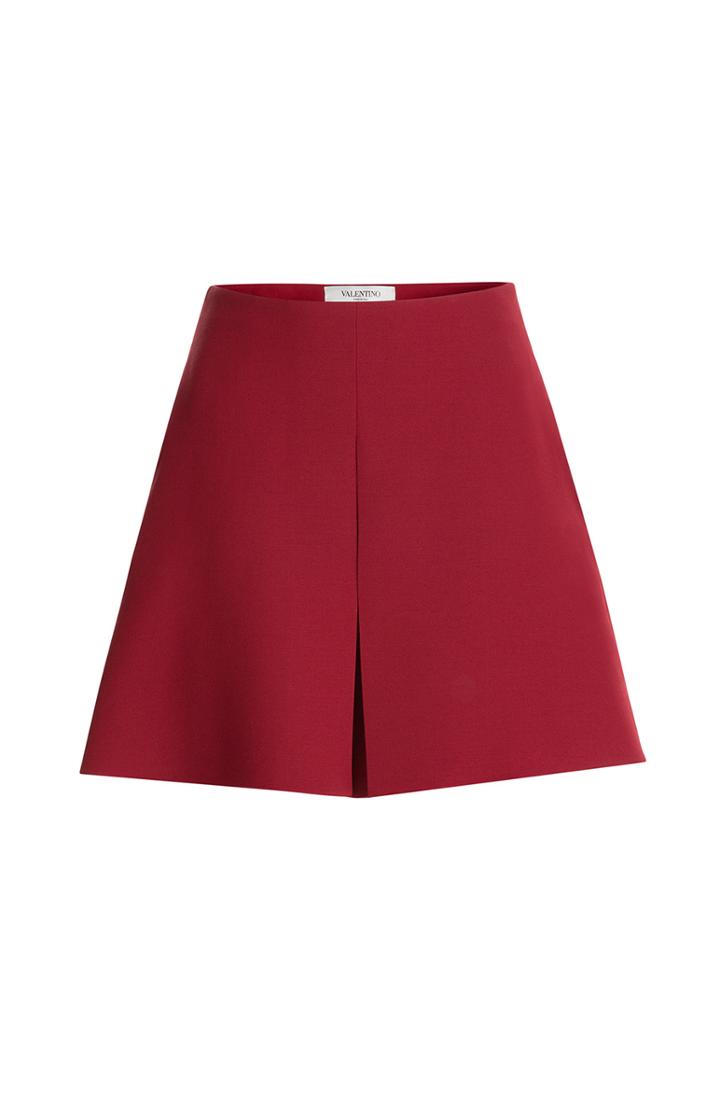 Valentino Wool-silk Shorts