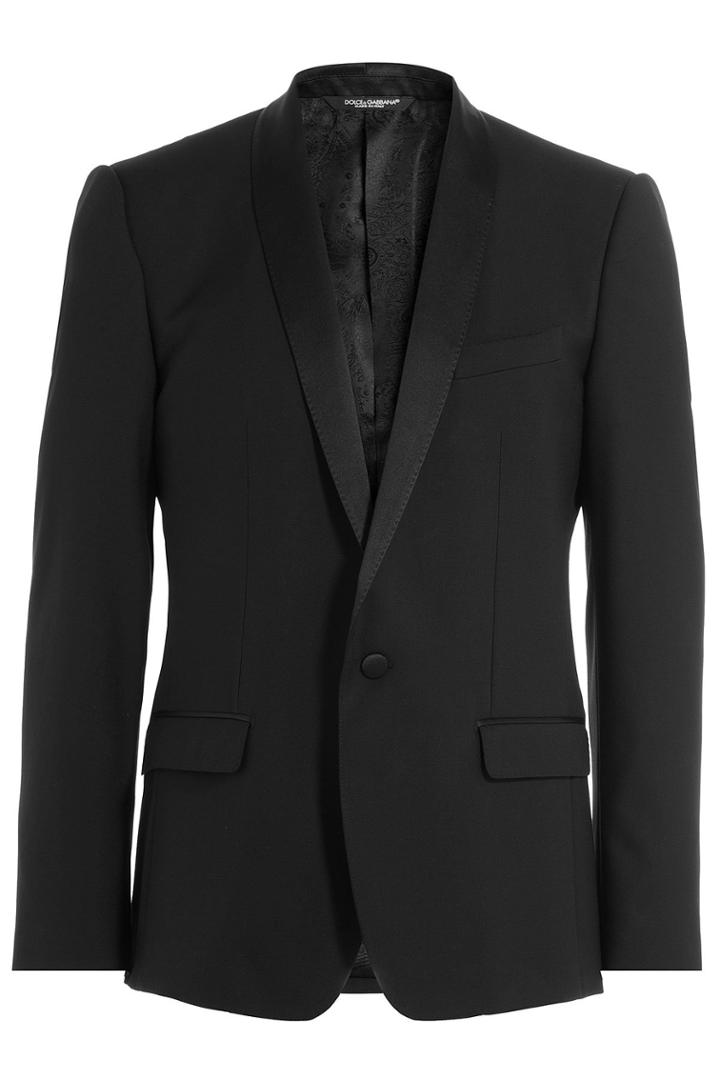 Dolce & Gabbana Dolce & Gabbana Wool-silk Tuxedo Jacket