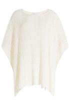 Claudia Schiffer For Tse Claudia Schiffer For Tse Knit Cape - White