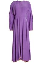 Natasha Zinko Natasha Zinko Silk Dress With Crystal Embellishment