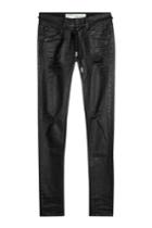 Off White Off White Waxed Distressed Jeans