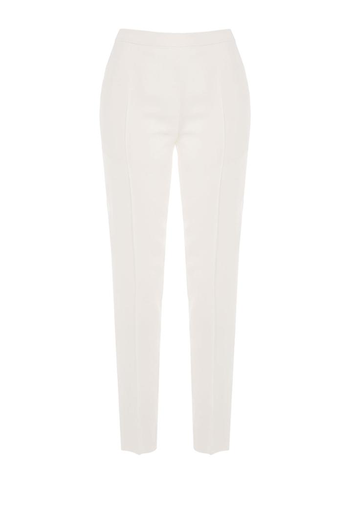 Maison Margiela Maison Margiela Draped Crepe Trousers - White