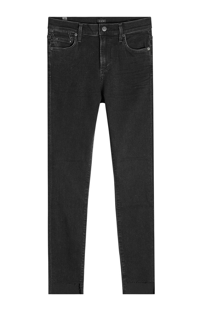 Citizens Of Humanity Citizens Of Humanity Skinny Jeans With Staggered Hem