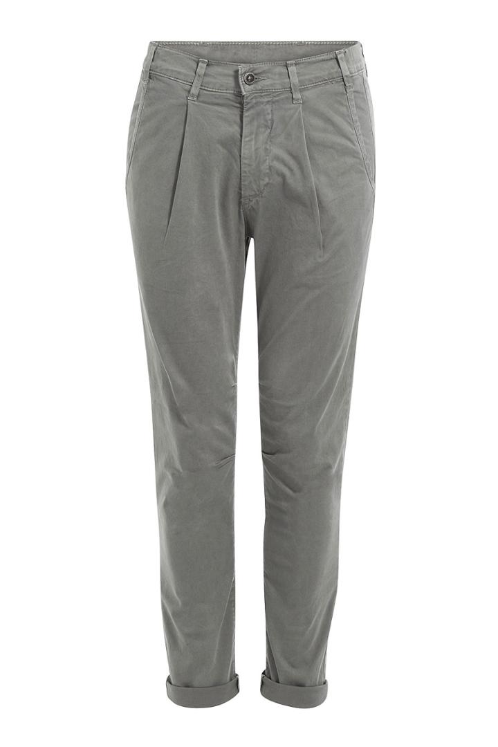 Ag Adriano Goldschmied Ag Adriano Goldschmied Stretch Cotton Roman Pants - Grey