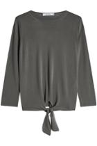 Max Mara Max Mara Crepe Front Tie Top