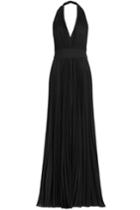 Elie Saab Elie Saab Marilyn Pleated Dress - Black