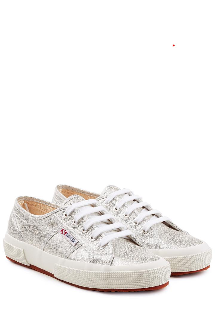 Superga Superga 2750 Cotmetu Metallic Canvas Sneakers