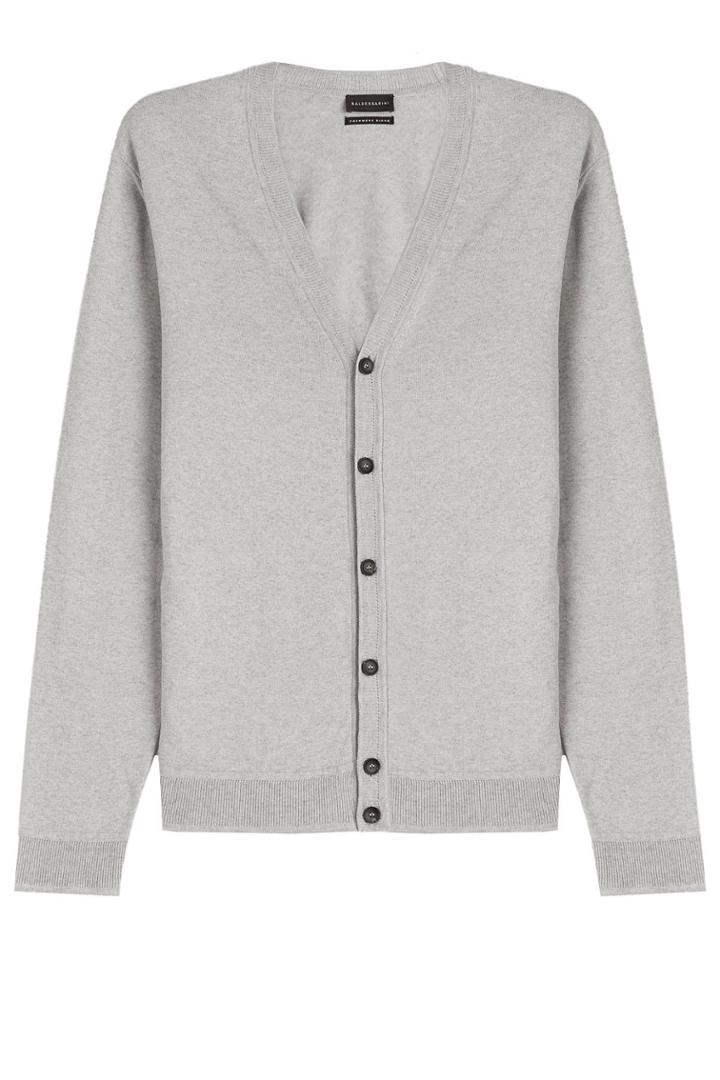 Baldessarini Baldessarini Cotton Cardigan With Cashmere - Beige