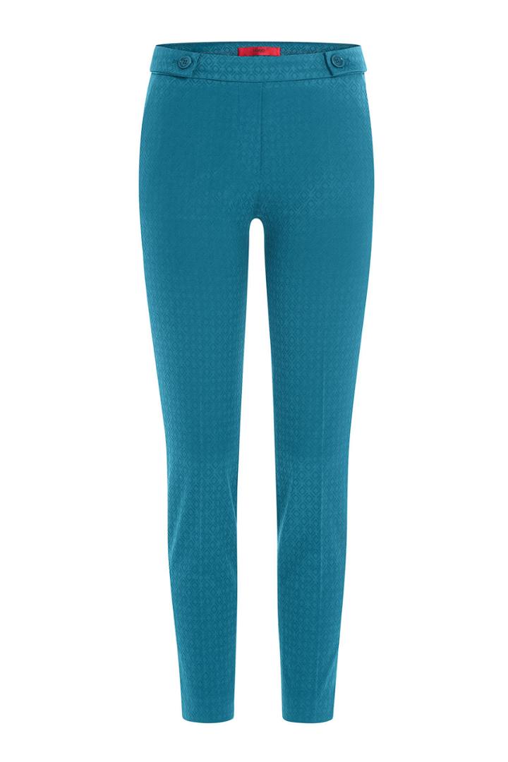 Hugo Hugo Stretch Cotton Jacquard Pants
