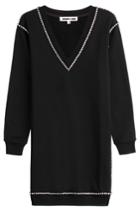 Mcq Alexander Mcqueen Mcq Alexander Mcqueen Embellished Cotton Sweater Dress - Black